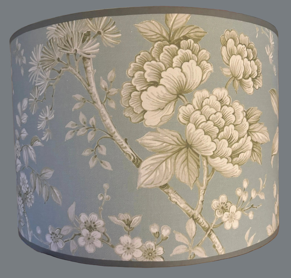 Paralume Fiori d'Oriente Azzurro